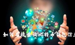 : 如何有效查询比特币钱包信息